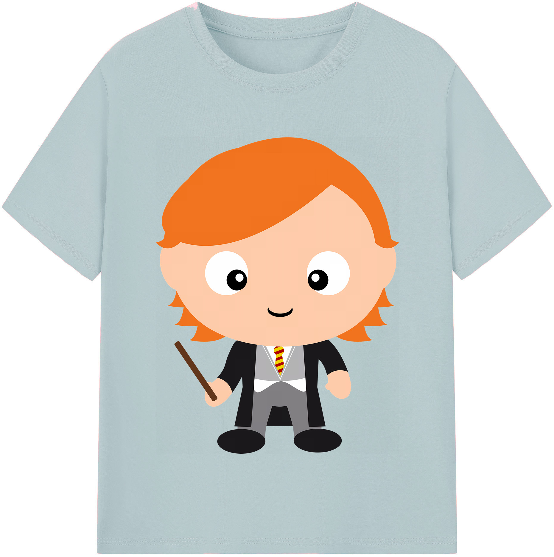 （画像用） Harry Potter ハリー・ポッターシリーズ 綿100％半袖Tシャツ（フロントプリント）
